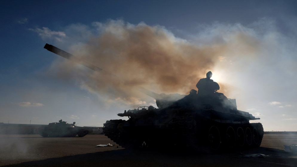صورة لقوات شرق ليبيا التي يقودها المشير خليفة حفتر. (رويترز)
