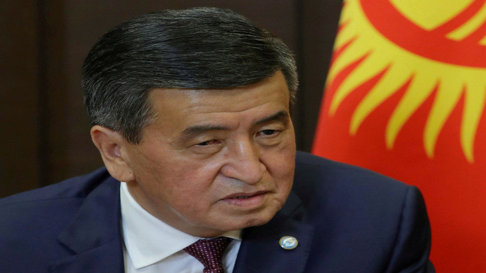 رئيس قرغيزستان سورونباي جينبيكوف. (رويترز)