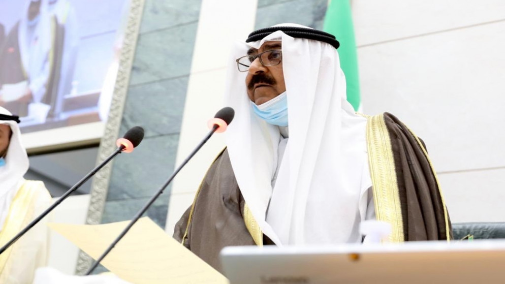 الشيخ مشعل الأحمد الصباح. (صفحة مجلس الأمة الكويتي)