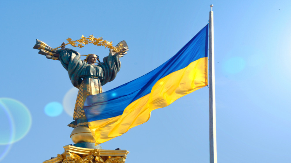 نصب الاستقلال في كييف .أوكرانيا.  5 أغسطس/آب 2017. (shutterstock)
