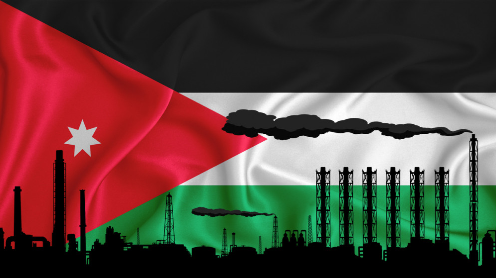 صورة تظهر علم الأردن. (shutterstock)