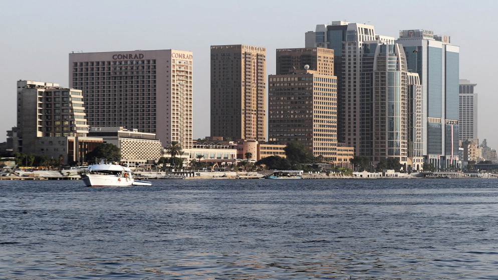جانب من نهر النيل في العاصمة المصرية القاهرة. 9 تشرين الأول/ أكتوبر 2020. (رويترز)