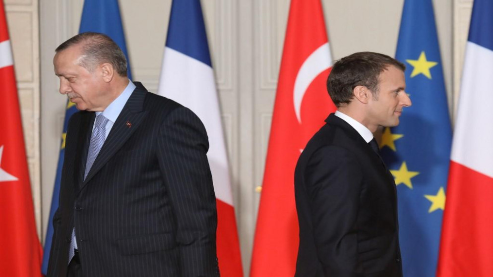 الحكومة الفرنسية استدعت السفير التركي إلى وزارة الخارجية في ثاني استدعاء للسفير خلال شهرين. (أ ف ب)