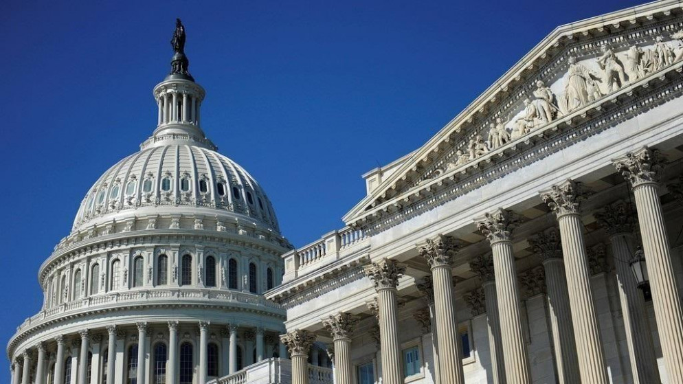 مبنى الكابيتول الأميركي ومجلس الشيوخ في واشنطن. (رويترز)