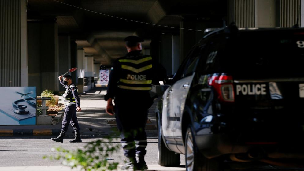 رجال من الأمن العام في العاصمة عمّان. (رويترز)