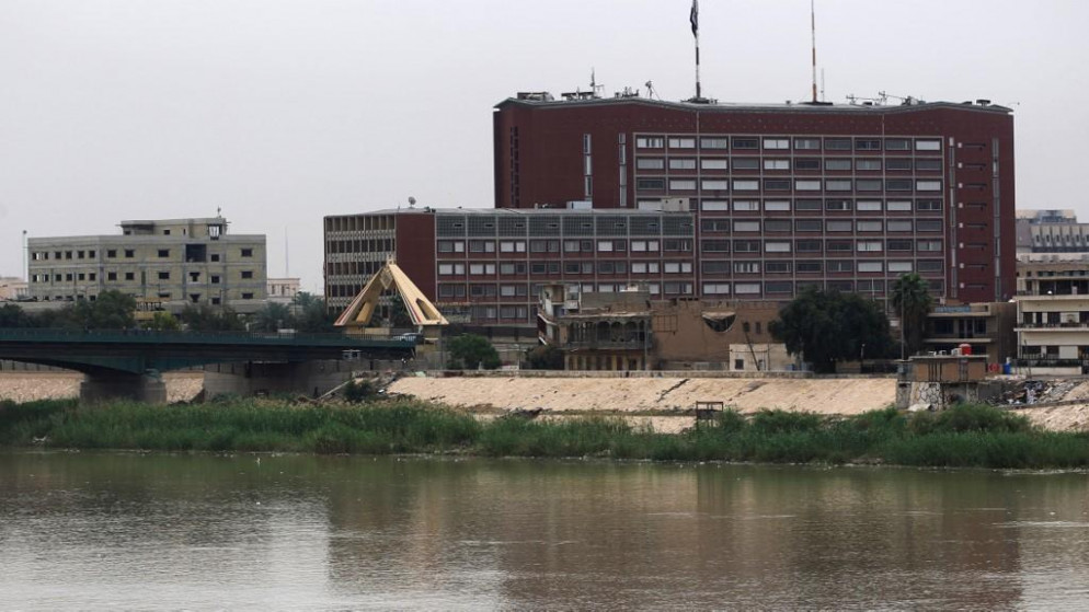 صورة أرشيفية من المنطقة الخضراء في بغداد. (أ ف ب)