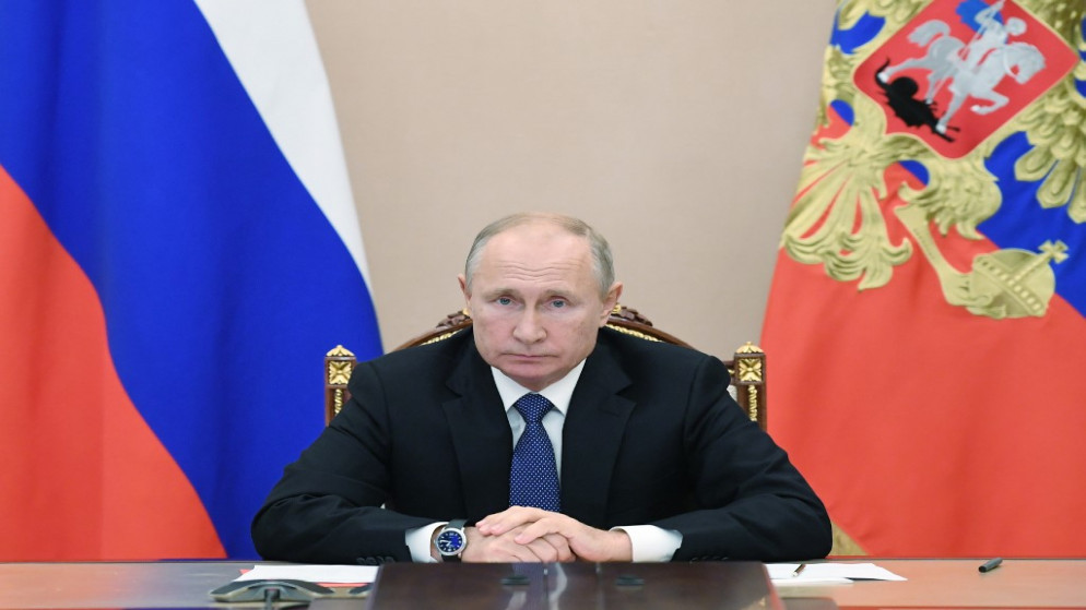 الرئيس الروسي فلاديمير بوتين. 6 تشرين الثاني/نوفمبر 2020. (أ ف ب)