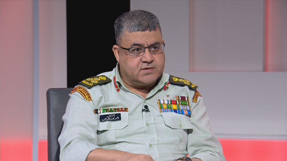 مدير مستشفى الملكة علياء العسكري، العميد الطبيب أحمد الخوالدة. (المملكة)