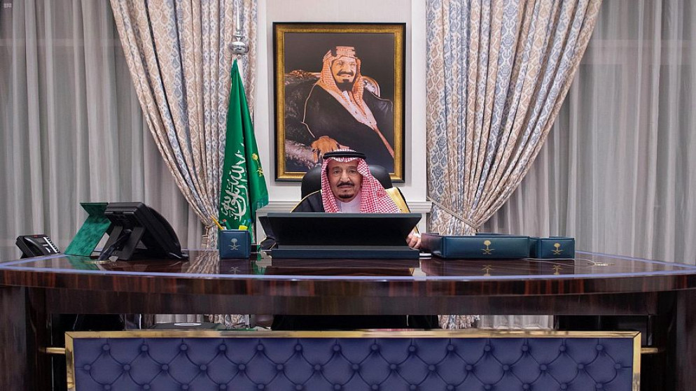 خادم الحرمين الشريفين الملك سلمان بن عبدالعزيز آل سعود، ملك المملكة العربية السعودية. (واس)