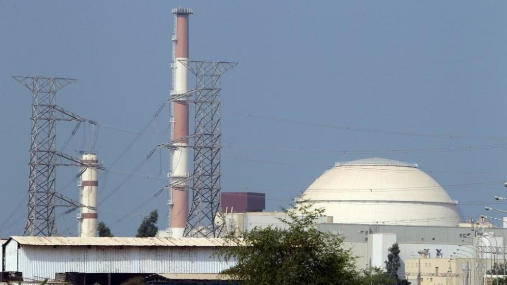 صورة أرشيفية لمبنى المفاعل النووي في محطة بوشهر العاصمة طهران. 20 أغسطس 2010. (عطا كيناري / أ ف ب)