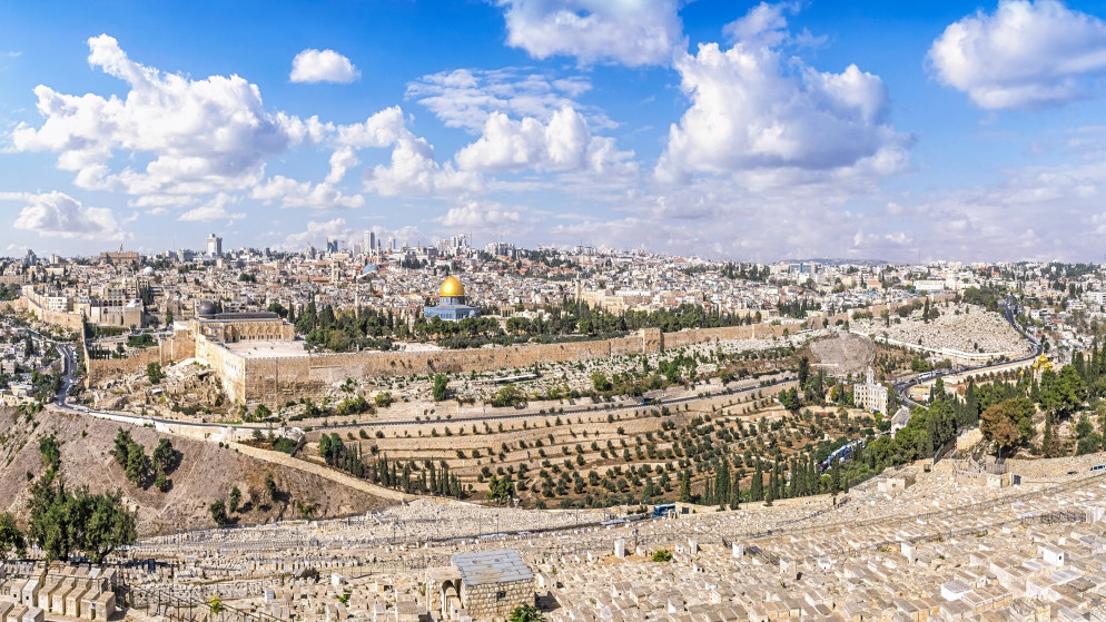 صورة أرشيفية لمدينة القدس المحتلة. (shutterstock)