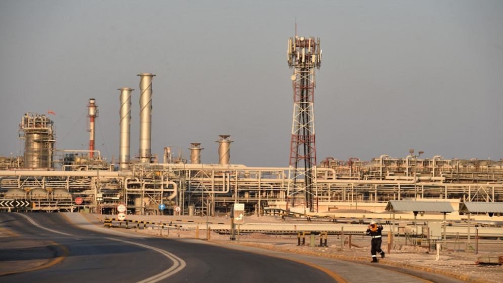 مصنع لمعالجة النفط في شركة أرامكو السعودية. ب 20 سبتمبر 2019. (فايز نور الدين / أ ف ب)