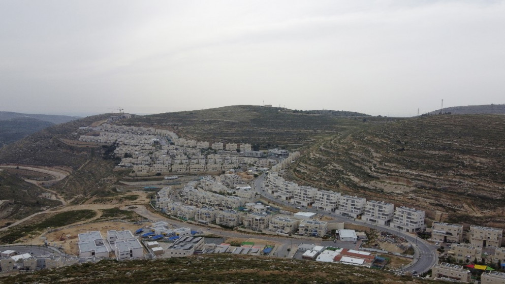 مستوطنة إسرائيلية في الضفة الغربية المحتلة. (أ ف ب)