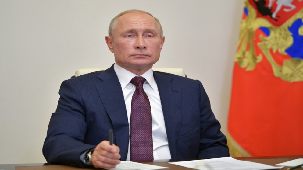 الرئيس الروسي فلاديمير بوتين، 3 تموز/يوليو 2020. (أ ف ب)
