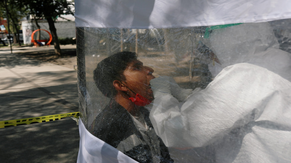 المكسيك تسجل ثالث أكبر عدد لضحايا فيروس كورونا في العالم بعد الولايات المتحدة والبرازيل. (رويترز)