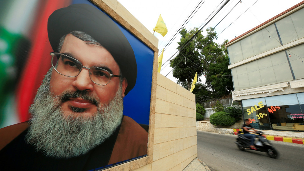 الأمين العام لجماعة حزب الله اللبنانية، حسن نصر الله. (رويترز)