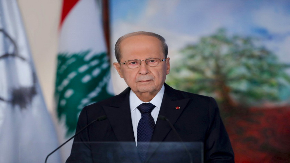 الرئيس اللبناني ميشال عون. (أ ف ب)