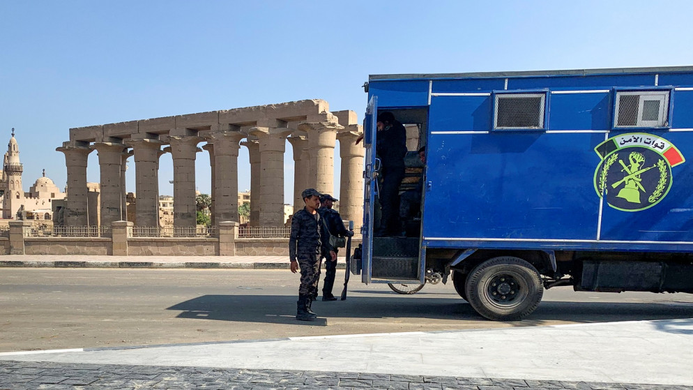 صورة أرشيفية لقوات الأمن المصري. (رويترز)