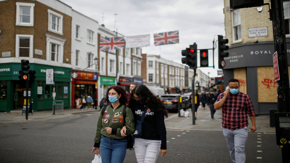 منظر لأحد الشوارع من العاصمة البريطانية لندن. (رويترز)