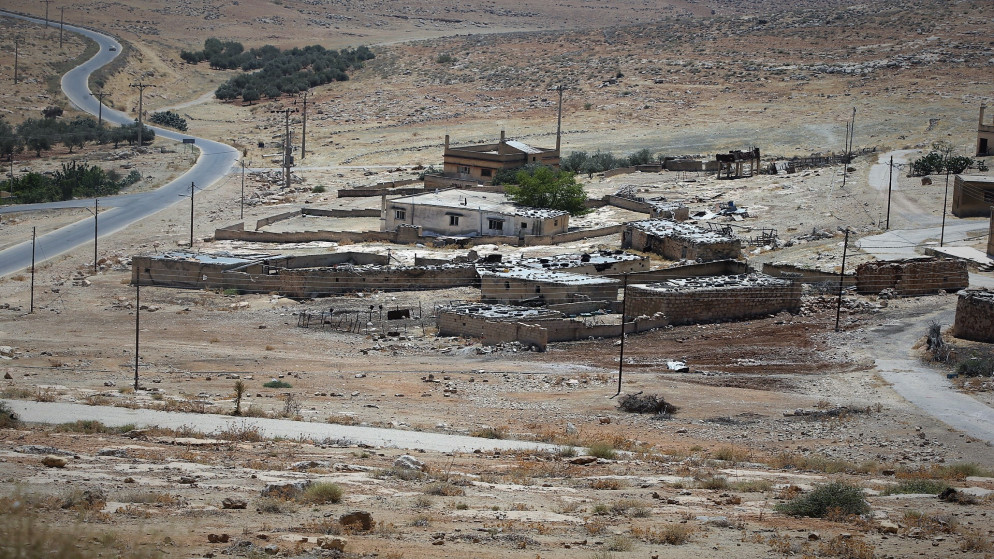 بيوت أجبرت الجلوة أهلها على هجرها في إحدى محافظات الأردن. صلاح ملكاوي/ المملكة