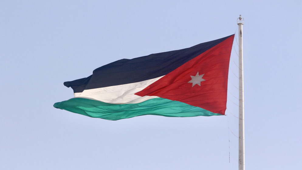 علم الأردن.(صلاح ملكاوي / المملكة)