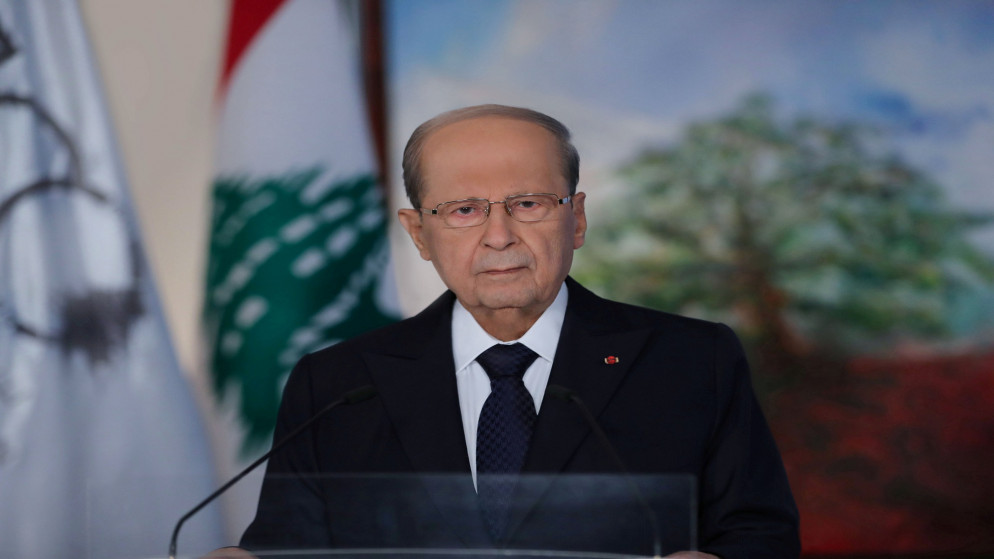 الرئيس اللبناني، العماد ميشال عون. (رويترز)