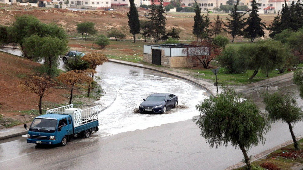 جسر المدينة الصناعية في سحاب، شرقي العاصمة عمّان. (بترا)