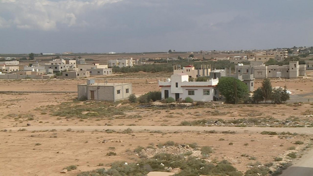 أحياء سكنية في قضاء أم الجمال في محافظة المفرق. (علاء القرعان/ المملكة)