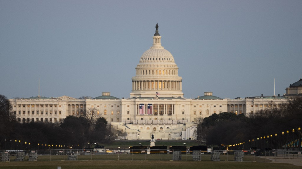 منظر عام لمبنى الكونغرس. (أ ف ب)