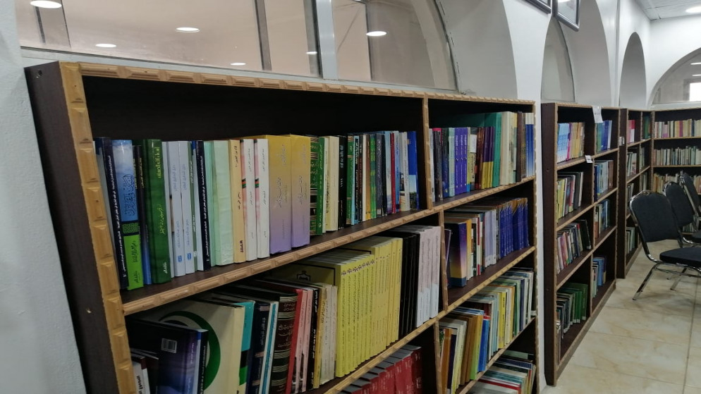 مكتبة عامة في بلدية المعراض بمحافظة جرش. (المملكة)