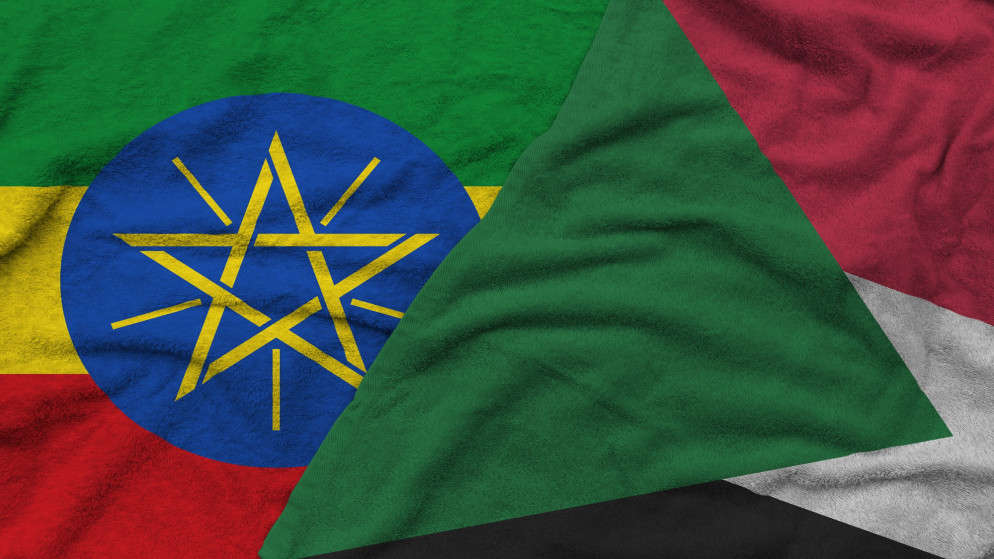 علما إثيوبيا والسودان (shutterstock)
