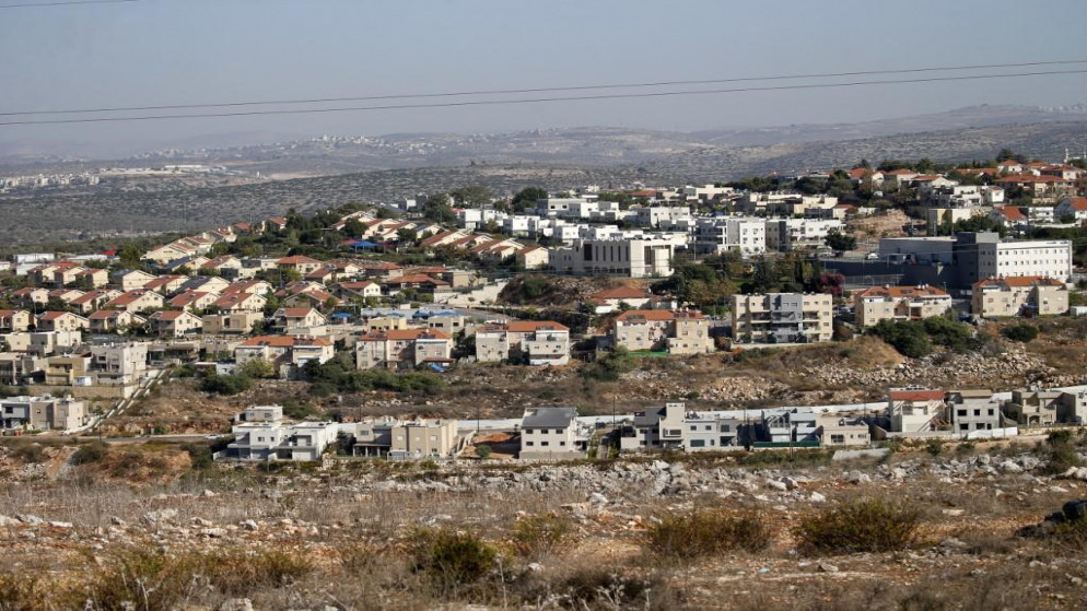 مستوطنات إسرائيلية في أراضٍ فلسطينية محتلة. 19 تشرين ثاني/ نوفمبر 2019. جعفر اشتية / أ ف ب