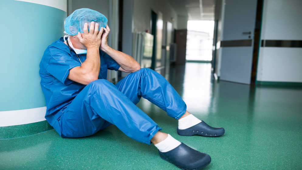 وفاة 3 ممرضين وممرضة في الأردن منذ بدء جائحة فيروس كورونا. (shutterstock)