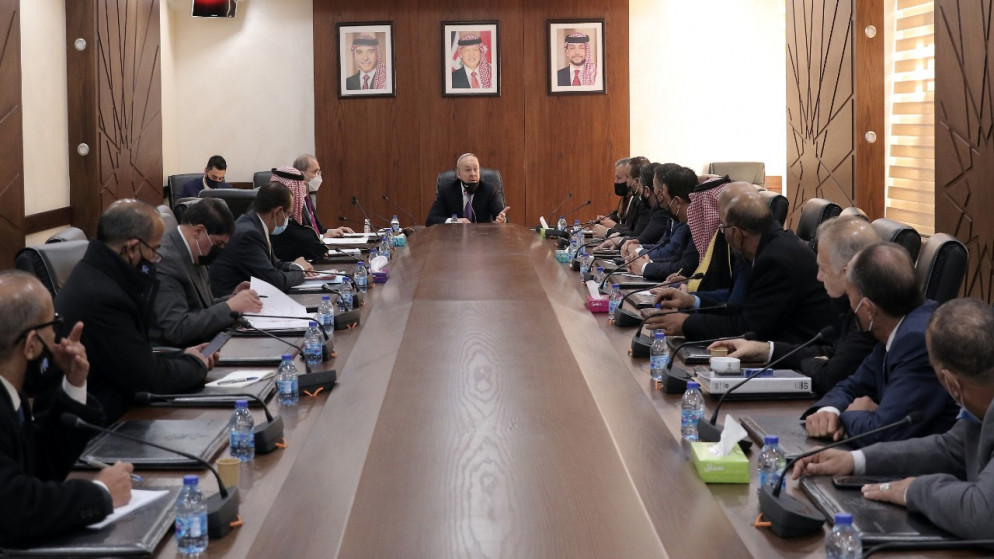 اجتماع لجنة الشؤون الخارجية النيابية مع نائب رئيس الوزراء وزير الخارجية وشؤون المغتربين أيمن الصفدي. (مجلس النواب)
