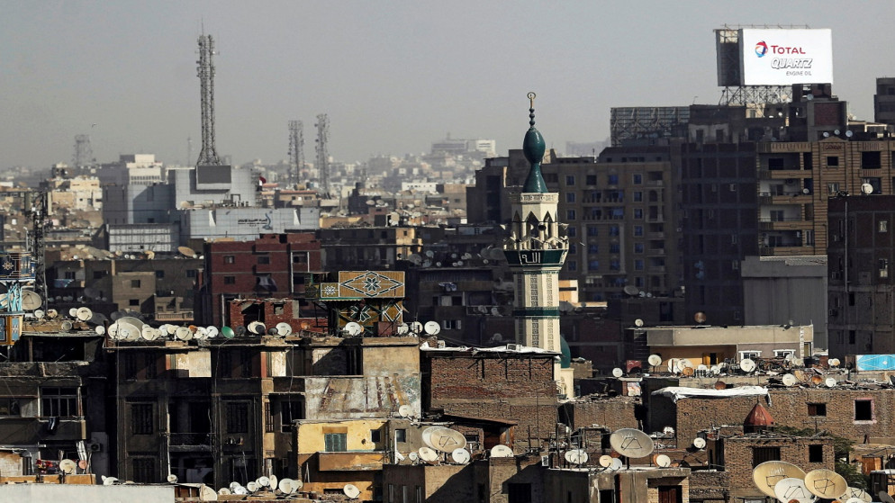 منظر عام لمباني القاهرة، مصر ، 14 كانون الثاني/ يناير 2021. (رويترز)