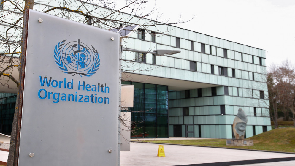 مبنى تابع لمنظمة الصحة العالمية في جنيف في سويسرا، 6 شباط/فبراير 2020. (رويترز)