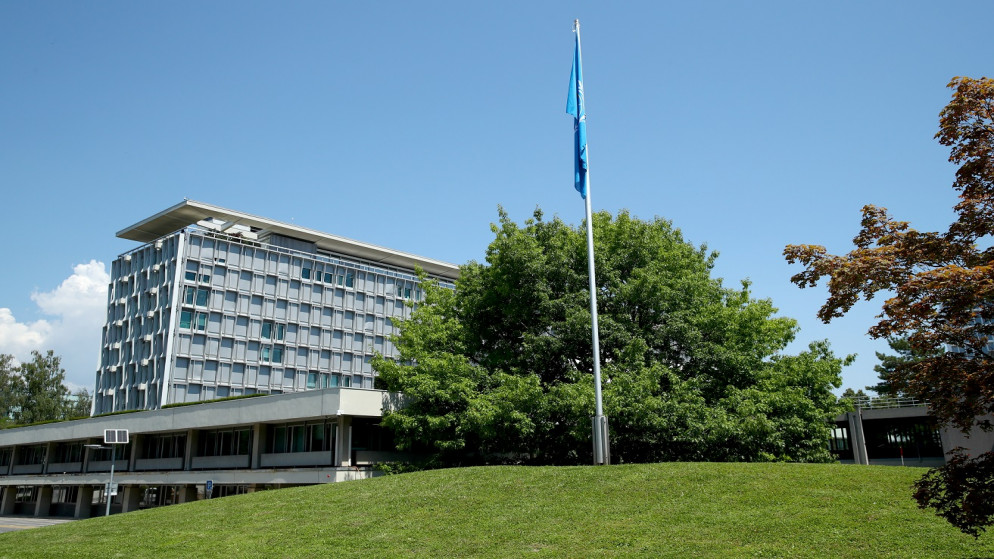 المقر الرئيسي لمنظمة الصحة العالمية في جنيف، سويسرا، 25 حزيران/يونيو 2020. (رويترز / دينيس باليبوس)