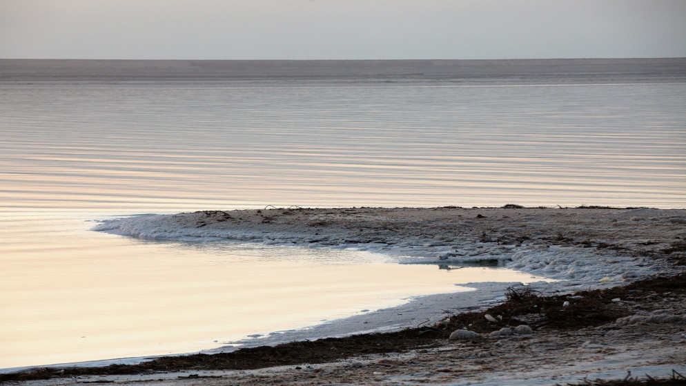 صورة توضيحية لمياه البحر الميت. (صلاح ملكاوي/ المملكة)