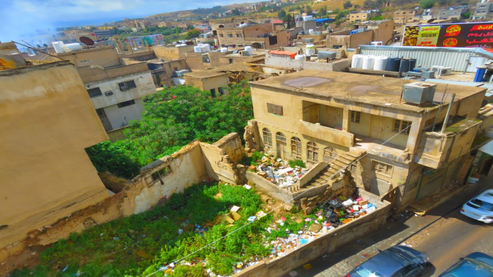 بيت قديم مهجور في محافظة جرش. (المملكة)