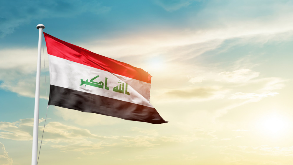 علم العراق.(shutterstock)