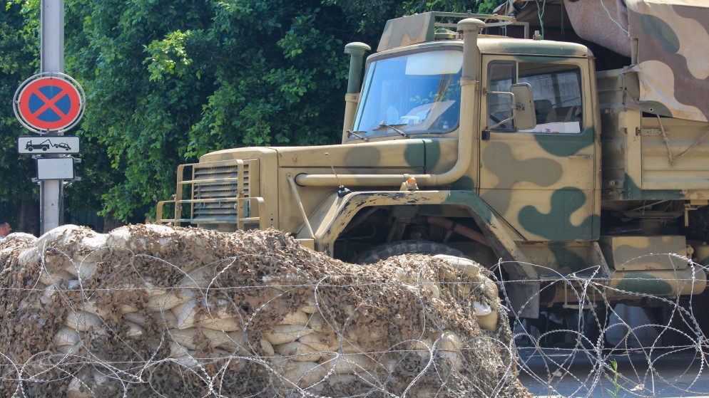 شاحنة عسكرية تابعة للجيش التونسي. (shutterstock)