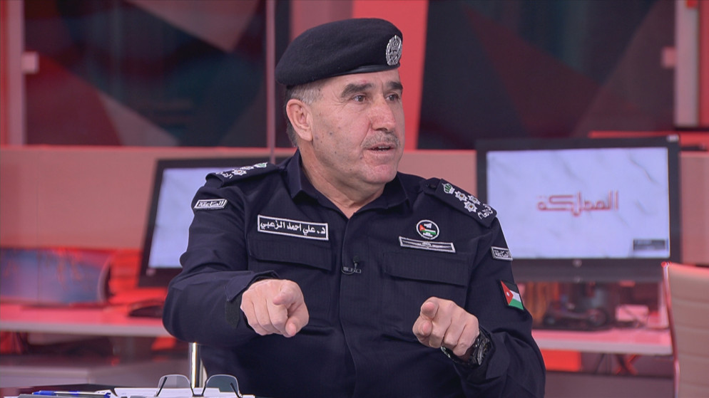 قائد أمن إقليم الوسط في الأمن العام العميد علي الزعبي. (المملكة)