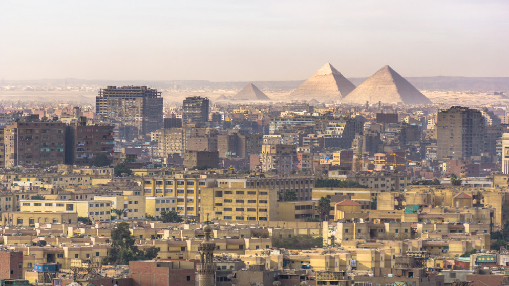 منظر من قلعة القاهرة .28 ديسمبر 2017 .(shutterstock)