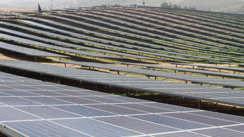 المحطة الثانية من مشروع إنشاء محطات توليد الكهرباء من الطاقة الشمسية. (صندوق استثمار أموال الضمان)