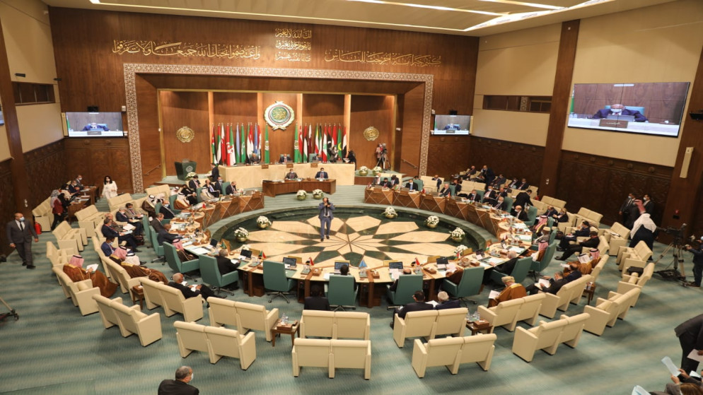 اجتماع وزراء الخارجية العرب في جامعة الدول العربية لتأكيد ثوابت القضية الفلسطينية. (وزارة الخارجية المصرية)