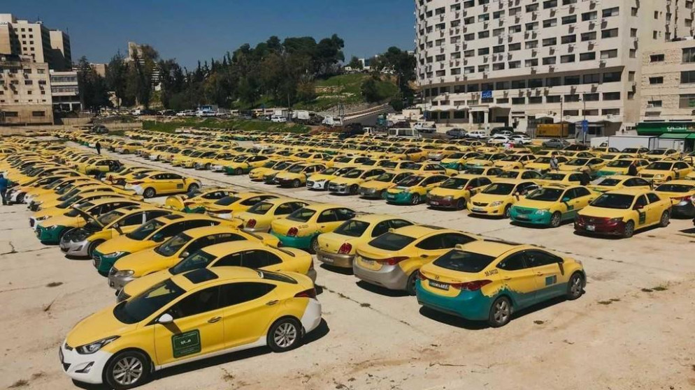 صورة أرشيفية لمركبات "تاكسي أصفر". عمرو الدجاني/المملكة