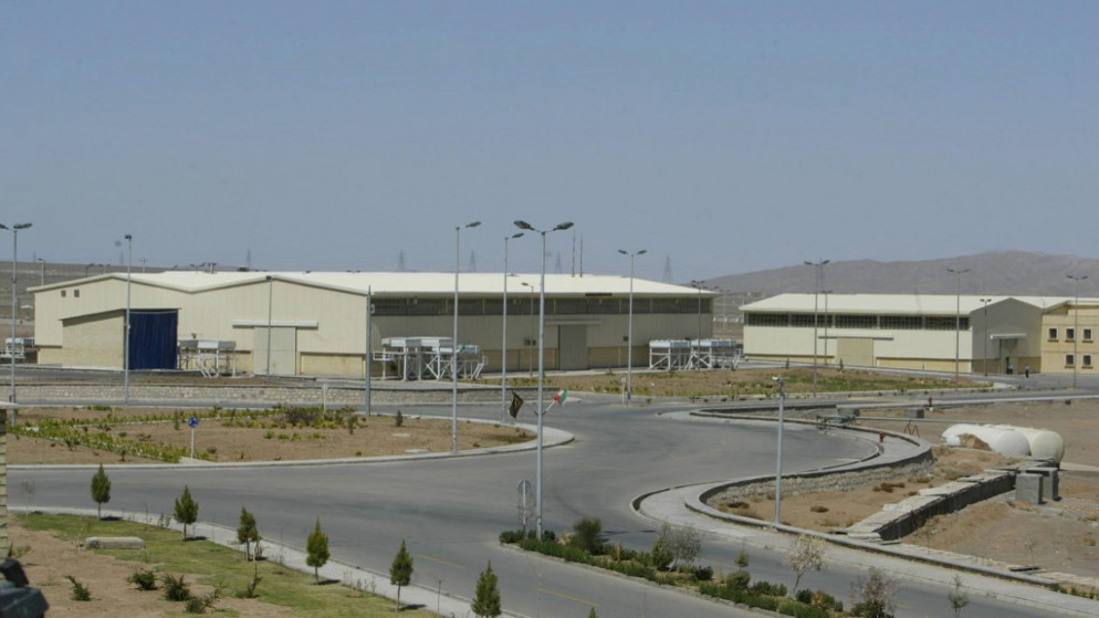 صورة لمركز الأبحاث النووية الإيراني في نطنز على بعد 270 كم جنوب طهران. (أ ف ب)