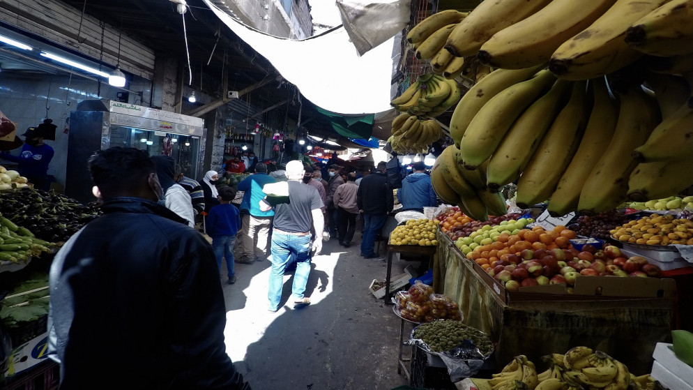 صورة توضيحية لسوق خضار في عمّان. (صلاح ملكاوي/ المملكة)