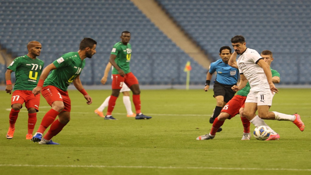 خسر نادي الوحدات لكرة القدم من السد القطري بنتيجة 3-1 ضمن منافسات دوري أبطال آسيا. (أ ف ب)