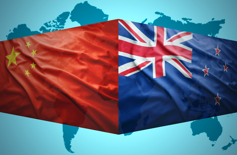 علما الصين ونيوزيلندا .(shutterstock)